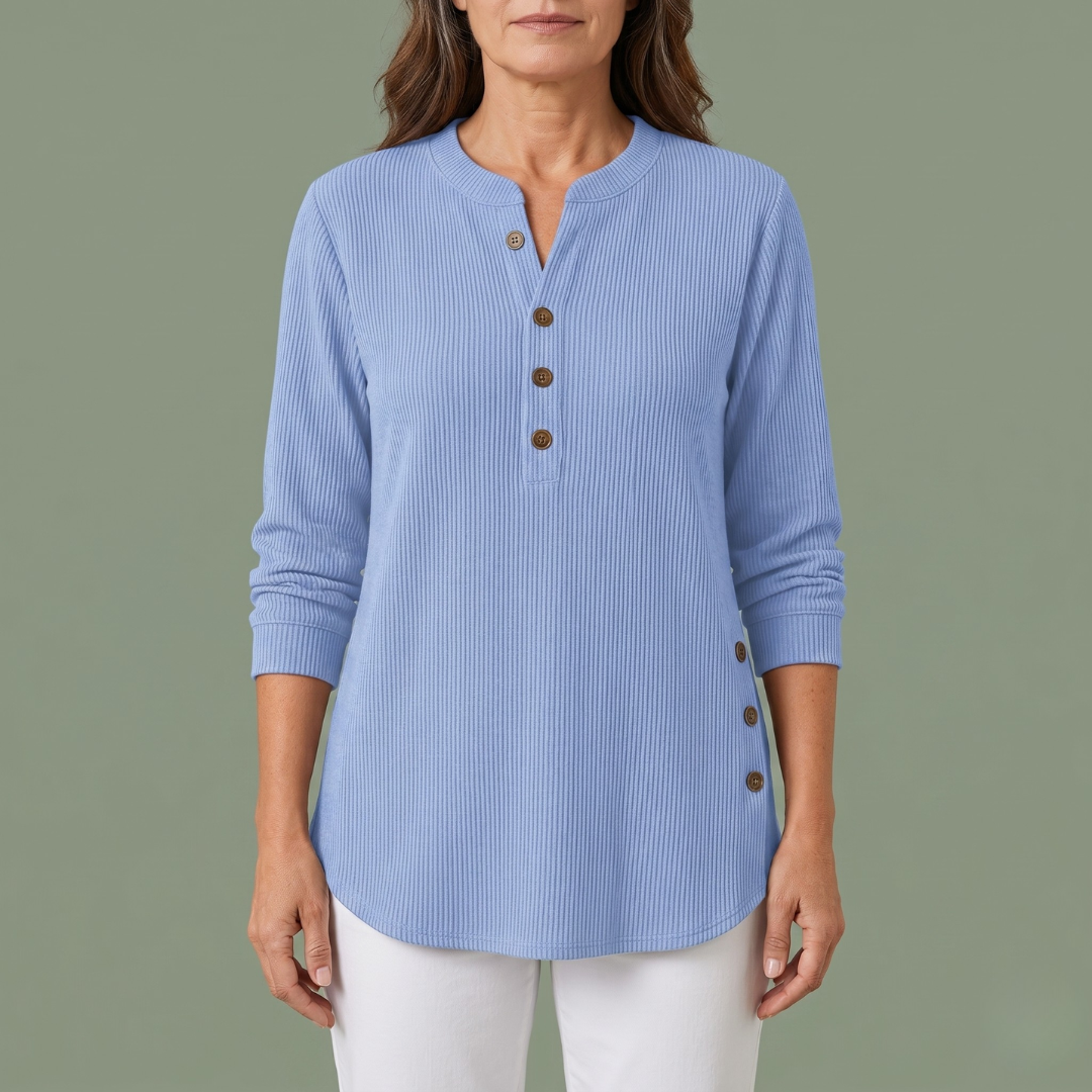 Mia™ | Sweater with a Round Neckline