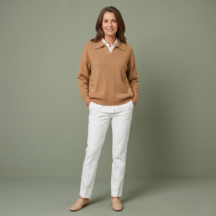 Georgia™ | Sweater with Collar