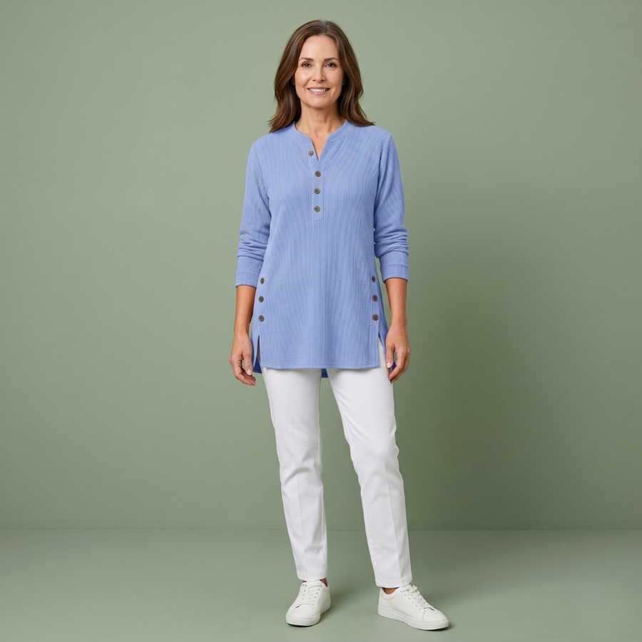 Mia™ | Sweater with a Round Neckline