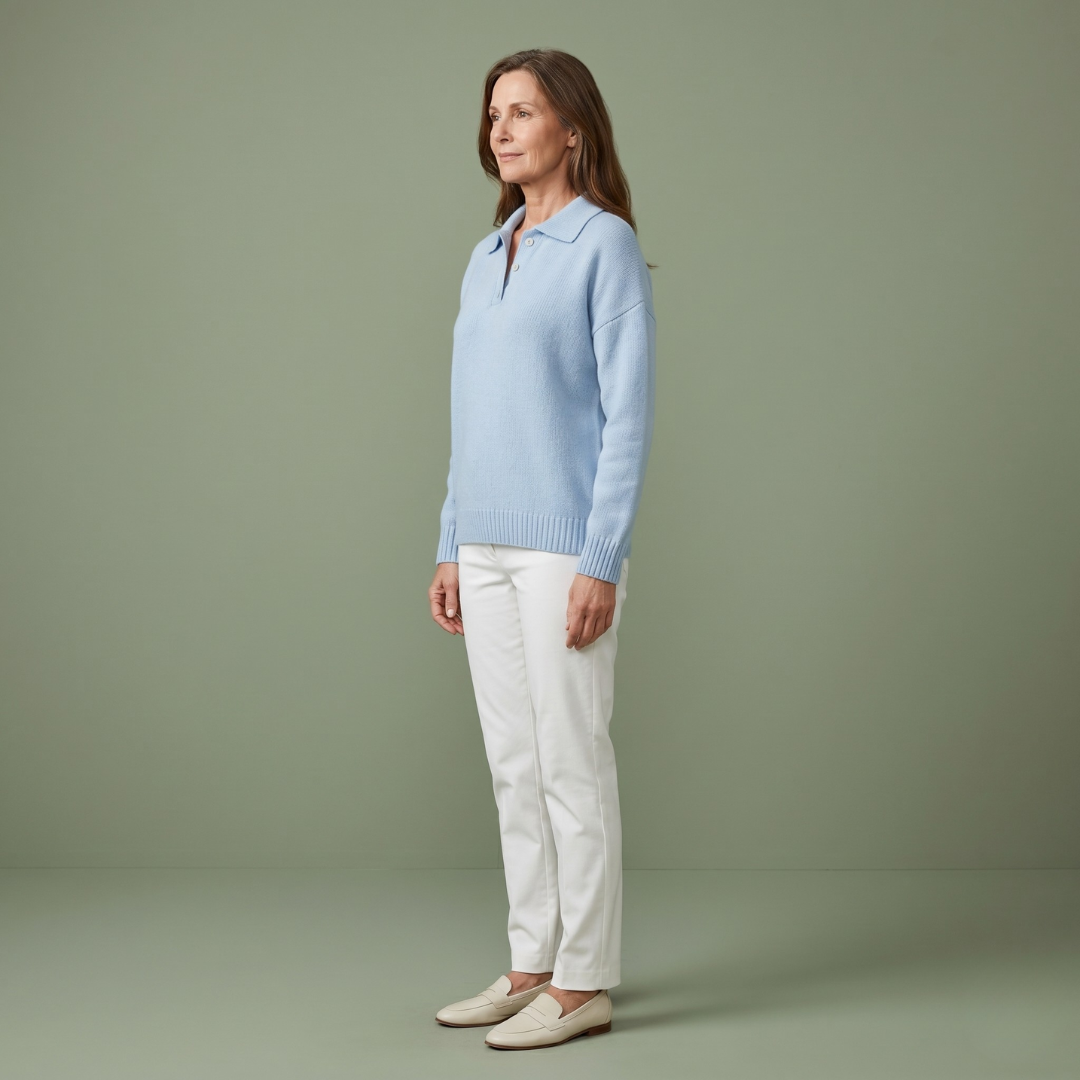 Evie™ | Polo Sweater