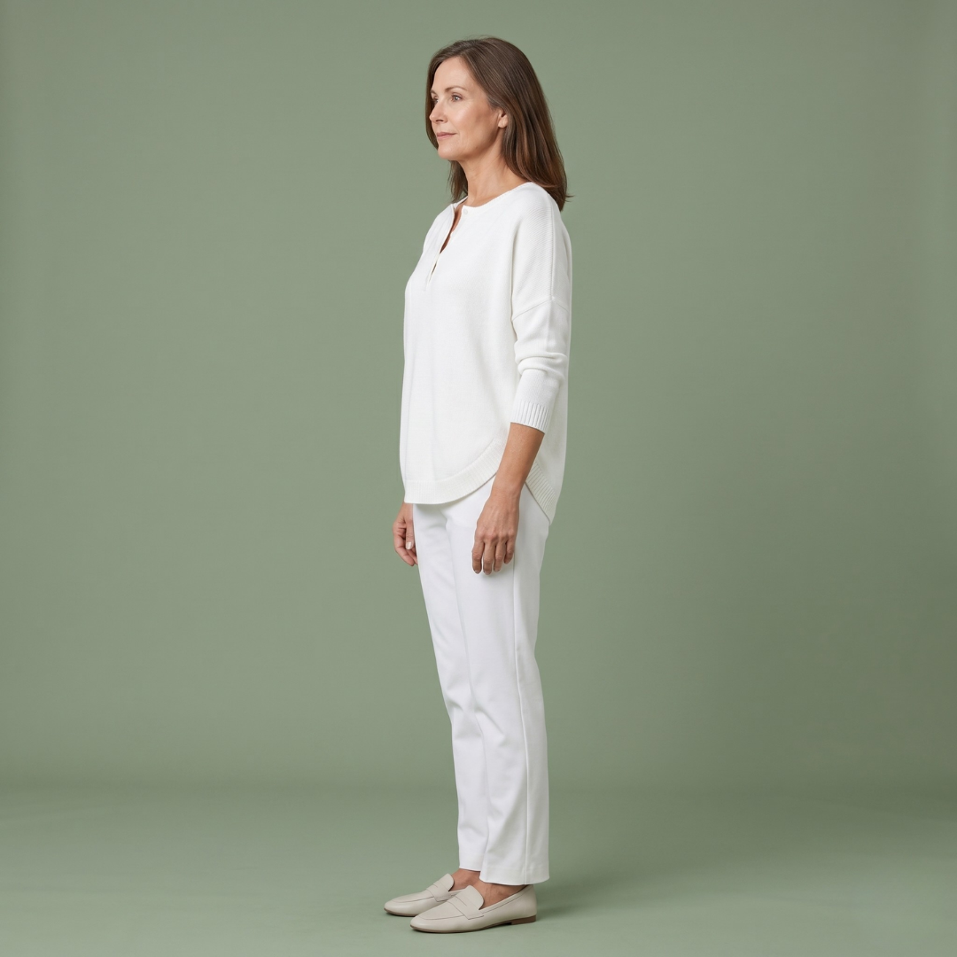 Ava™ | Calm Button-Up Sweater