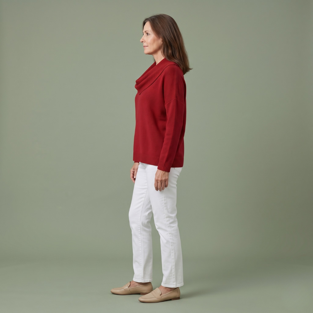 Aria™| Sweater with Collar