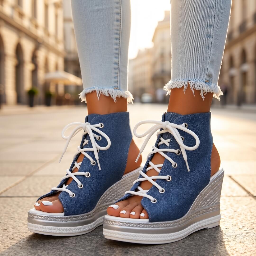 Anne | Wedge Sandals