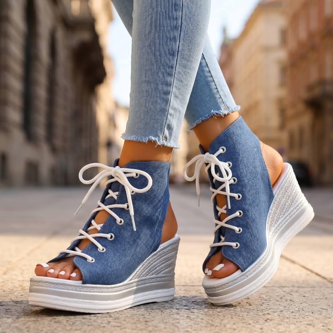 Anne | Wedge Sandals