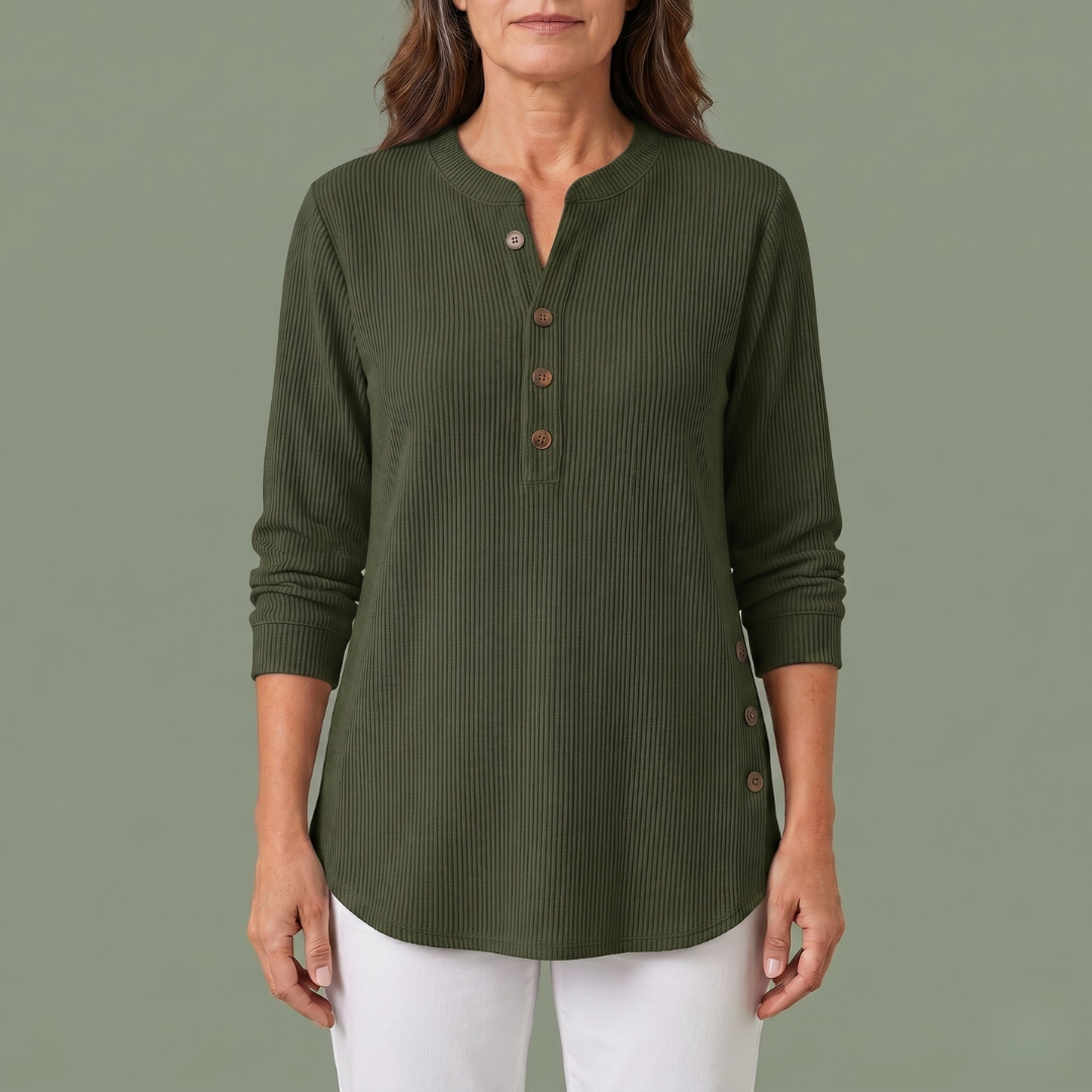 Mia™ | Sweater with a Round Neckline