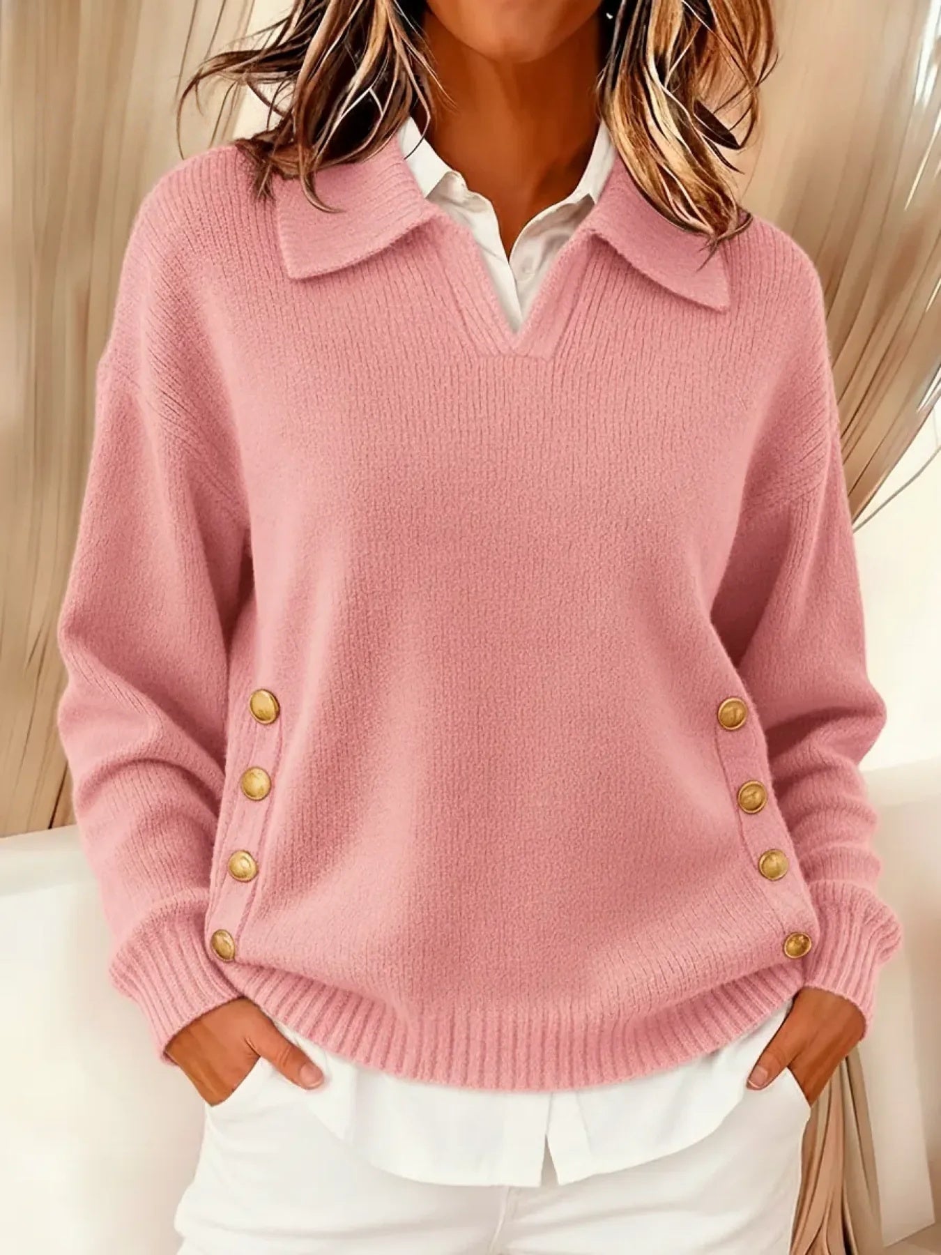 Georgia™ | Sweater with Collar