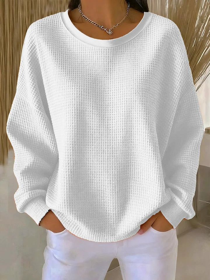 Zoe™ | Sweater with a Wide Collar