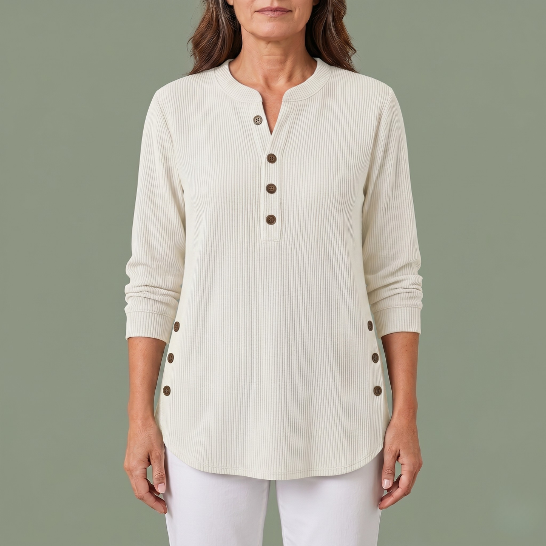 Mia™ | Sweater with a Round Neckline
