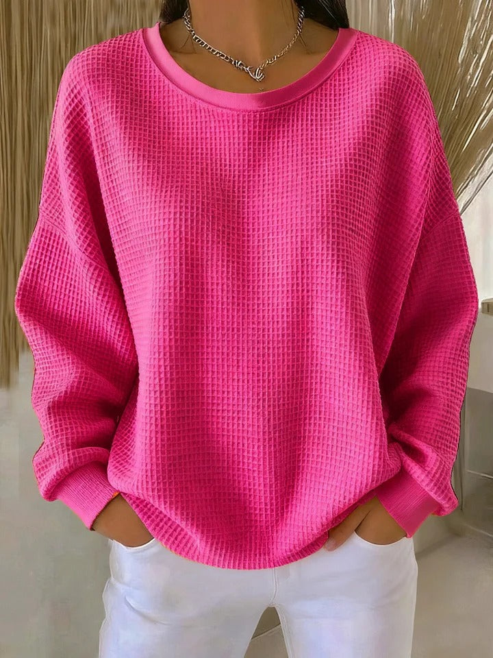 Zoe™ | Sweater with a Wide Collar