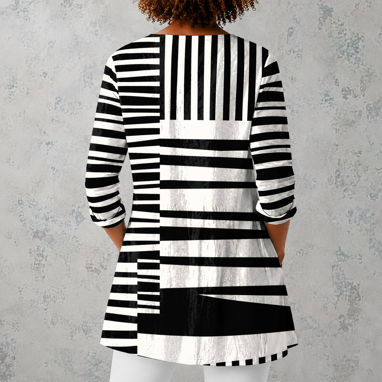 Sophie | Long Blouse with V-Neck