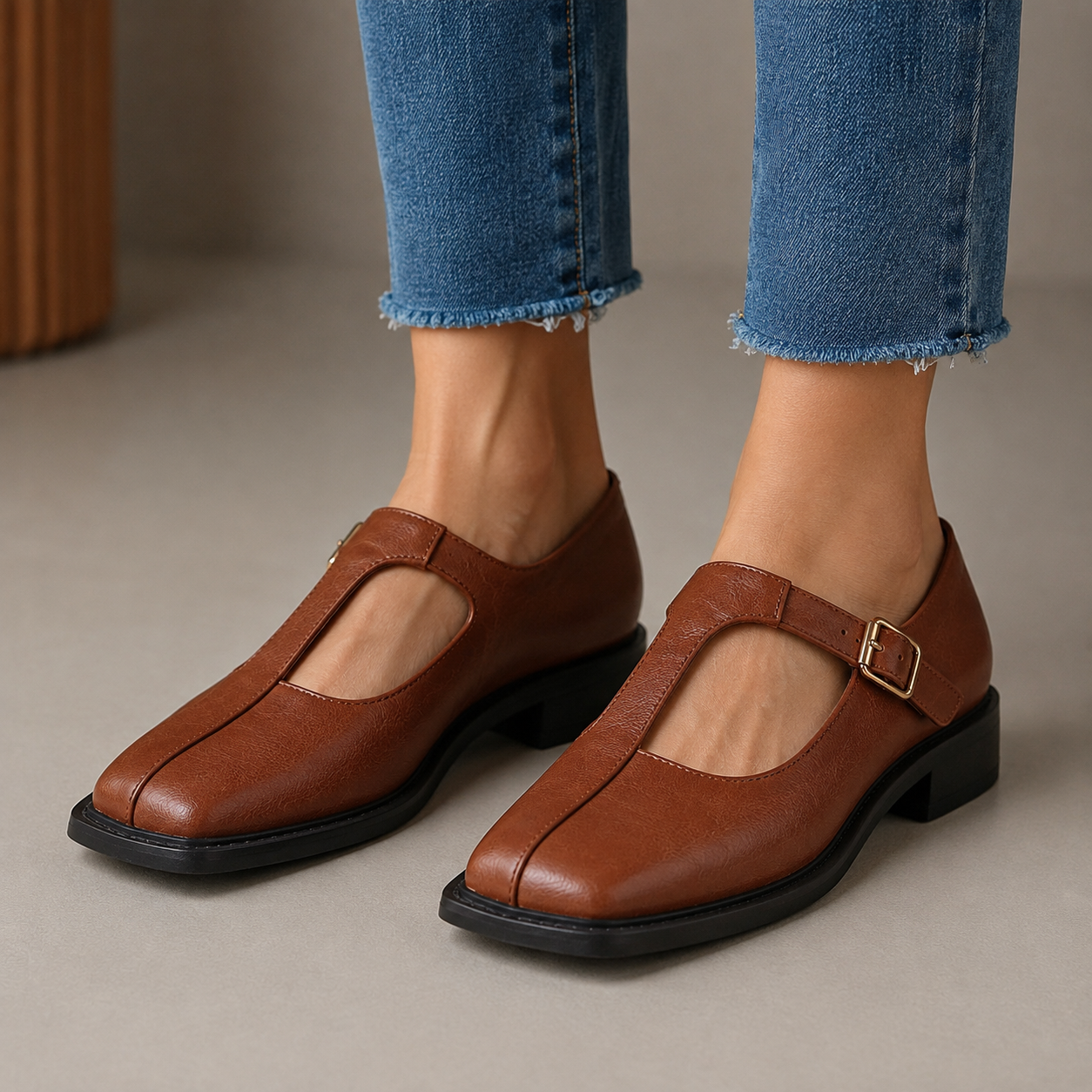 Rosalie | Comfort Leather Flats