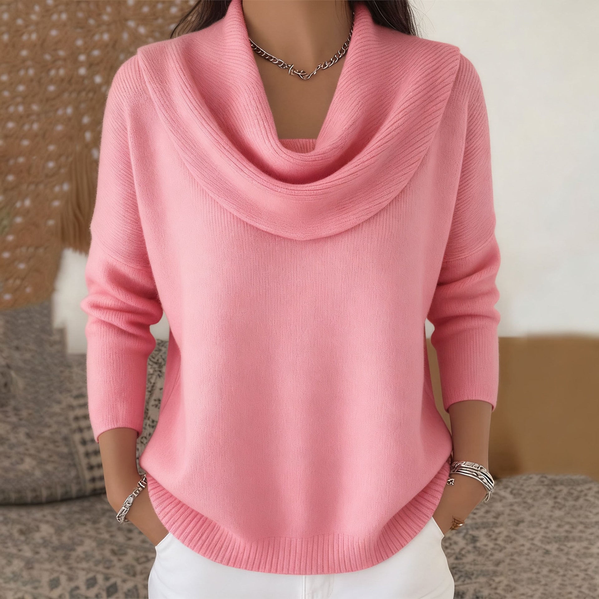 Aria™| Sweater with Collar