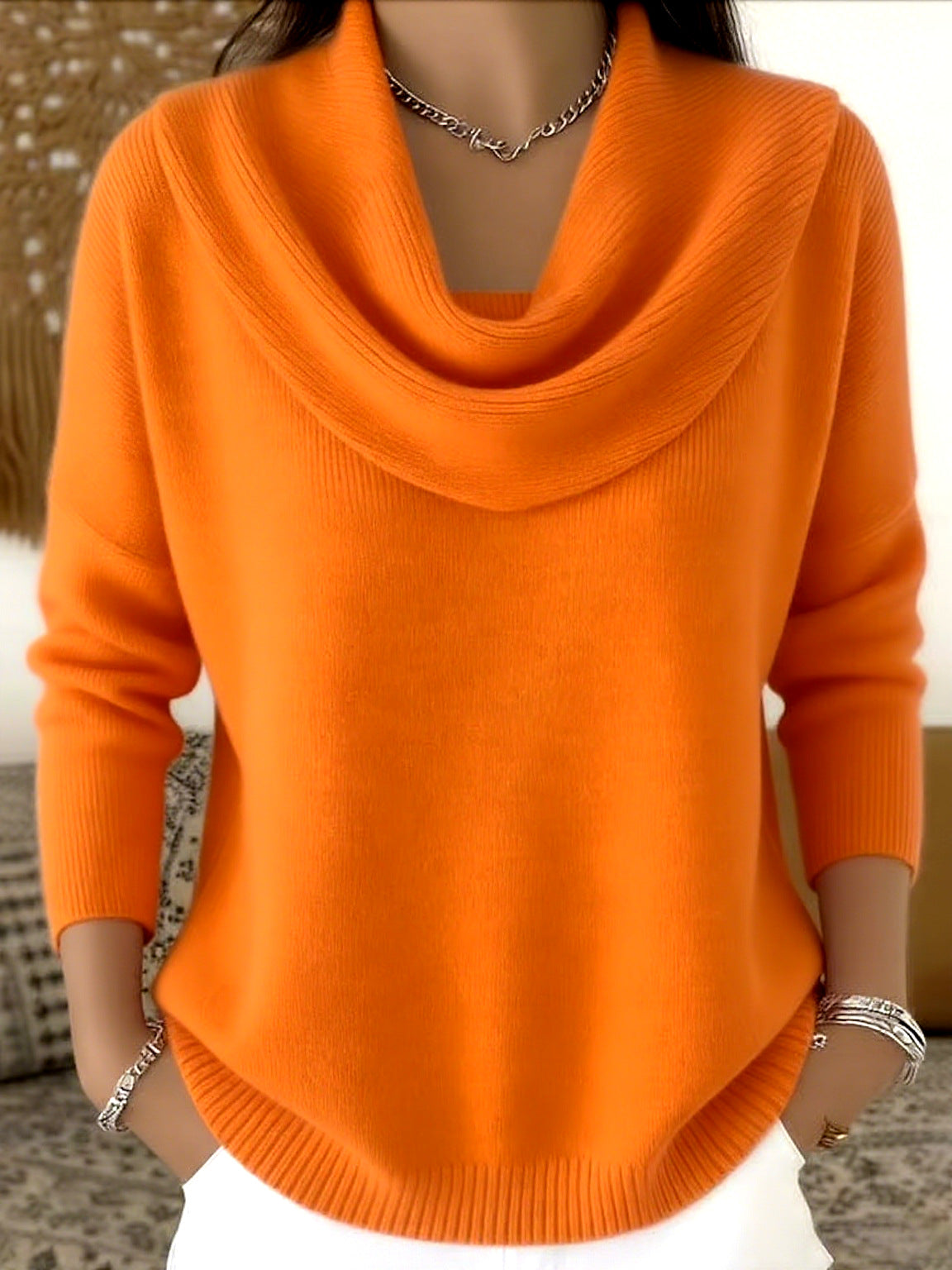 Aria™| Sweater with Collar