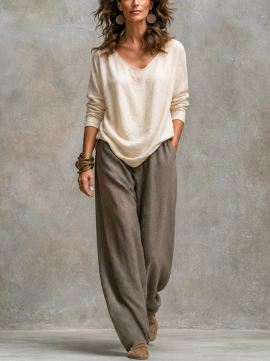 Linda | Layered Wide-Leg Set