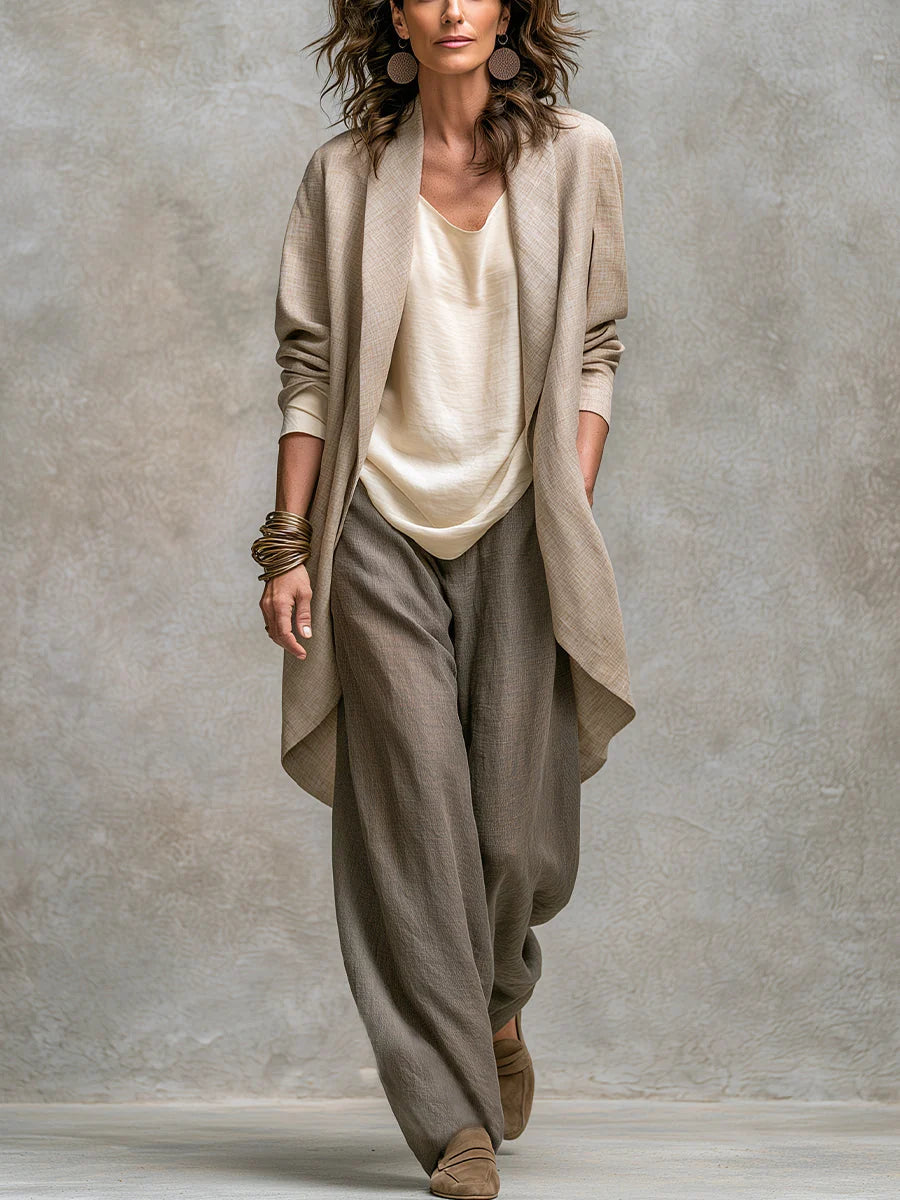 Linda | Layered Wide-Leg Set