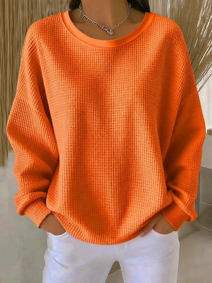 Zoe™ | Sweater with a Wide Collar