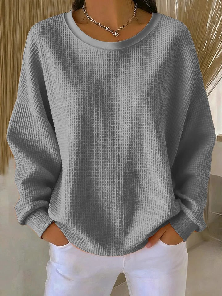 Zoe™ | Sweater with a Wide Collar